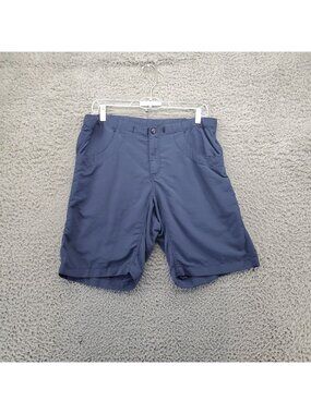 Kavu Shorts Mens Small Blue Lightweight Nylon Stretch Casual Elastic Waist